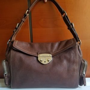 PRADA Calf leather shoulder purse